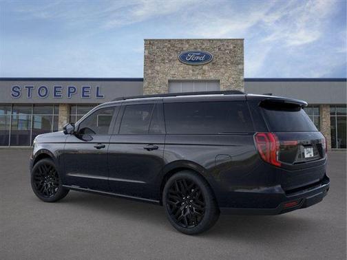 Black Metallic 2026 Ford Expedition Max Platinum