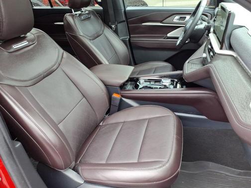 Red Metallic 2025 Ford Explorer Platinum