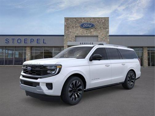 White 2026 Ford Expedition Max Platinum