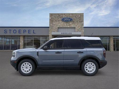 Azure Gray Metallic 2026 Ford Bronco Sport Heritage