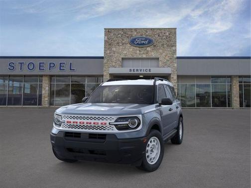 Azure Gray Metallic 2026 Ford Bronco Sport Heritage