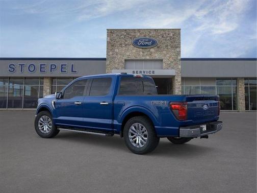 Blue 2026 Ford F-150 XLT