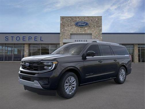 Black Metallic 2026 Ford Expedition Max Platinum