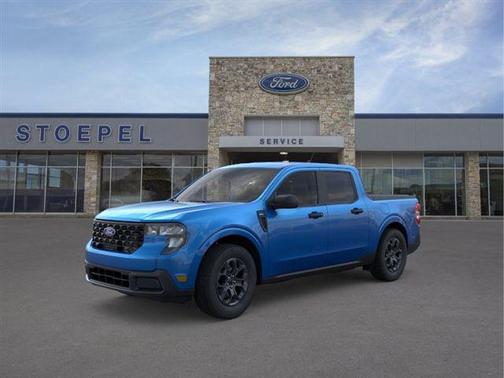 Blue 2026 Ford Maverick XLT