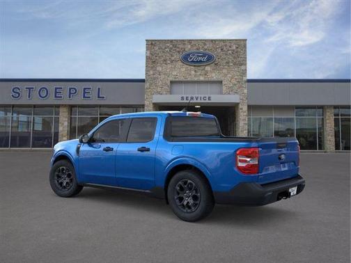 Blue 2026 Ford Maverick XLT