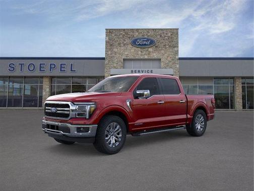 Red Metallic 2025 Ford F-150 Lariat