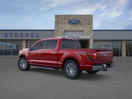 Red Metallic 2025 Ford F-150 Lariat