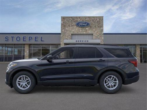 Black Metallic 2026 Ford Explorer Active