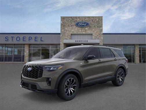 Gray 2026 Ford Explorer ST-Line