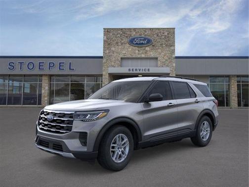 Gray 2026 Ford Explorer Active