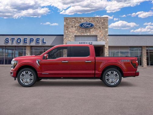Ruby Red Metallic 2026 Ford F-150 Platinum