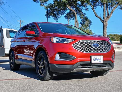 Red Metallic 2024 Ford Edge SEL