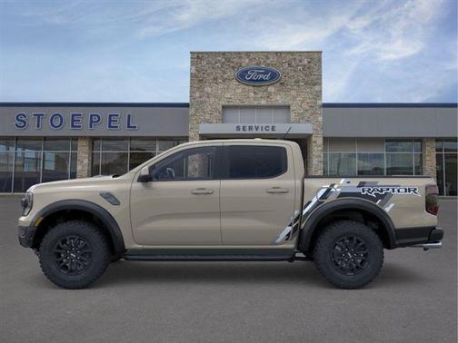 Beige 2026 Ford Ranger Raptor