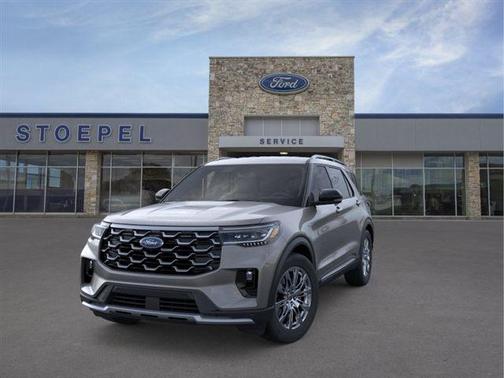 Gray Metallic 2026 Ford Explorer Platinum