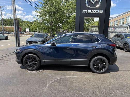 Deep Crystal Blue Mica 2023 Mazda CX-30 2.5 Turbo Premium Plus Package