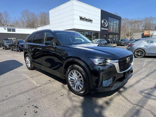 Jet Black Mica 2024 Mazda CX-90 3.3 Turbo Preferred Plus