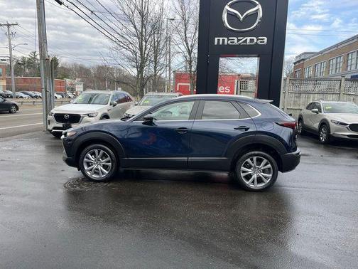 Deep Crystal Blue Mica 2024 Mazda CX-30 2.5 S Preferred Package