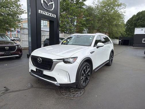 Rhodium White Premium 2024 Mazda CX-90 PHEV Premium Plus