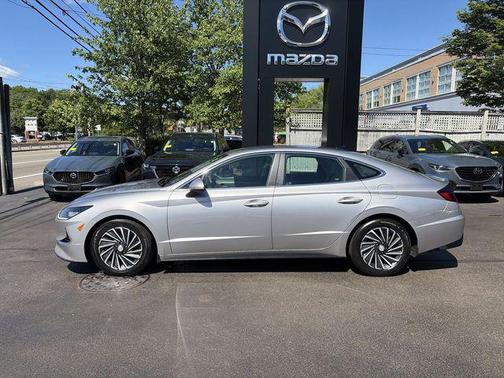 Shimmering Silver 2021 Hyundai SONATA SEL