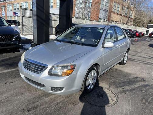 Silver 2009 Kia Spectra LX Sedan