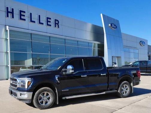 Antimatter Blue Metallic 2024 Ford F-150 Lariat