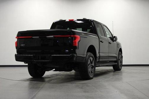 Black Metallic 2023 Ford F-150 Lightning LARIAT