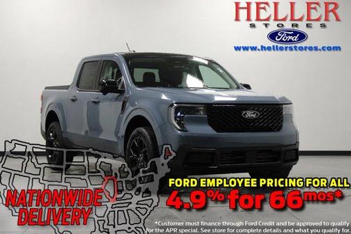 Azure Gray Metallic 2025 Ford Maverick Lariat
