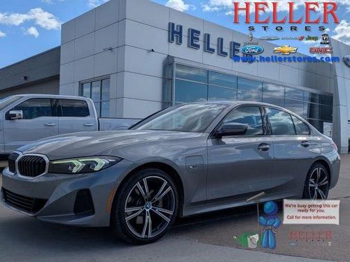 Skyscraper Gray Metallic 2023 BMW 330e xDrive