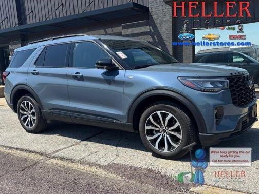 Vapor Blue 2025 Ford Explorer ST-Line