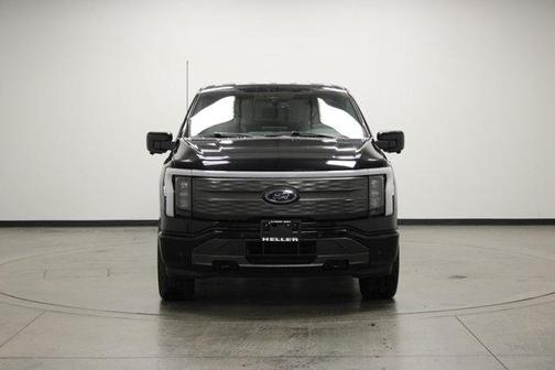 Black Metallic 2023 Ford F-150 Lightning LARIAT
