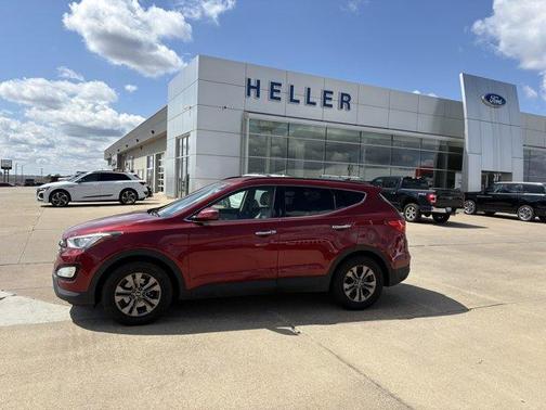 Serrano Red 2014 Hyundai Santa Fe Sport 2.4L