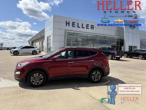 Serrano Red 2014 Hyundai Santa Fe Sport 2.4L