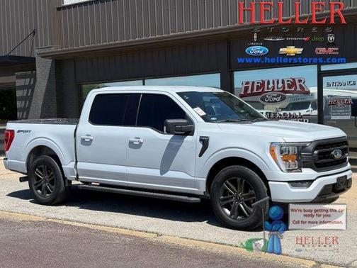 Space White Metallic 2021 Ford F-150 XLT