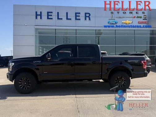 Shadow Black 2017 Ford F-150 XLT