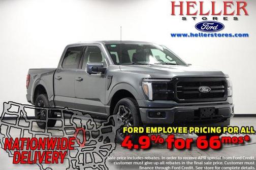 Carbonized Gray Metallic 2026 Ford F-150 Lariat
