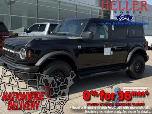 Shadow Black 2026 Ford Bronco Big Bend