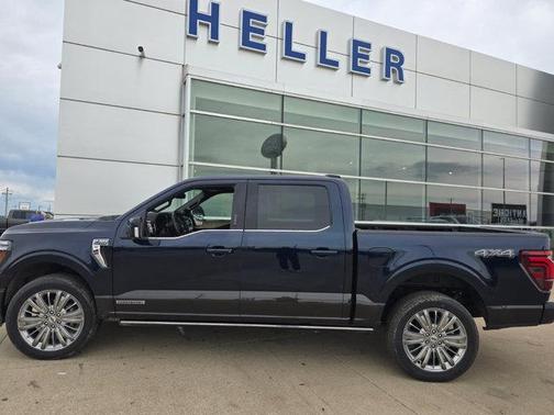 Antimatter Blue Metallic 2024 Ford F-150 King Ranch