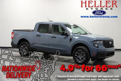Azure Gray Metallic 2026 Ford Maverick XLT