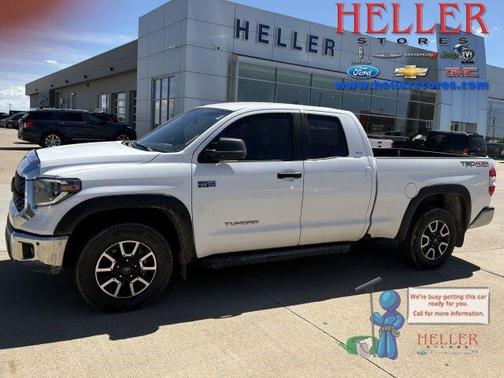 Super White 2019 Toyota Tundra SR5