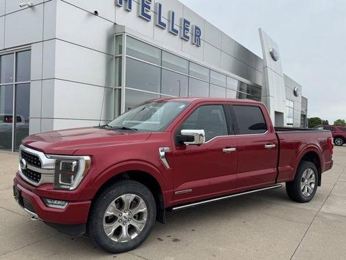 Rapid Red Metallic Tinted Clearcoat 2021 Ford F-150 Platinum