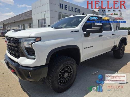 Summit White 2025 Chevrolet Silverado 2500 ZR2