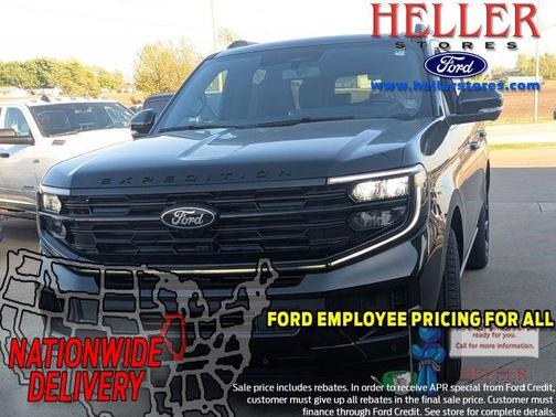 Agate Black Metallic 2026 Ford Expedition Platinum