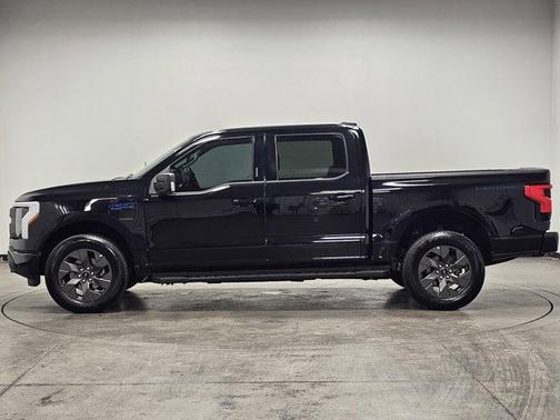 Black Metallic 2024 Ford F-150 Lightning Flash