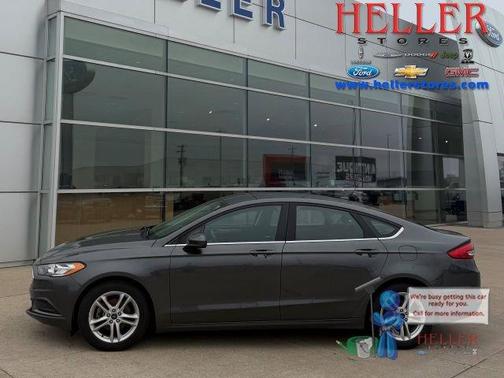 Magnetic Metallic 2018 Ford Fusion SE