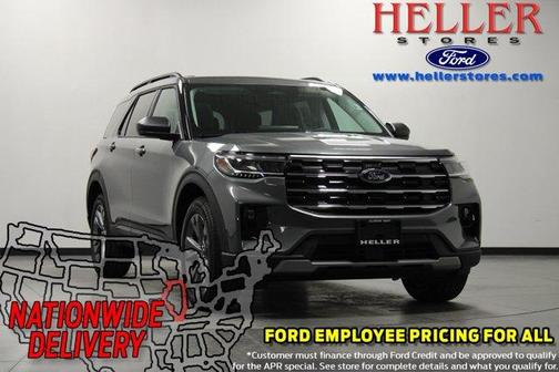 Carbonized Gray Metallic 2026 Ford Explorer Active