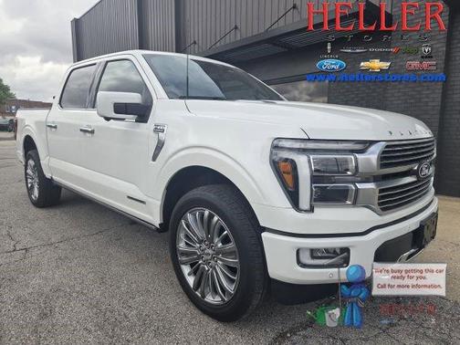 Star White 2024 Ford F-150 Platinum
