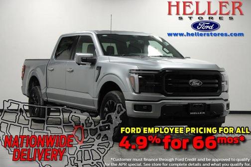 Iconic Silver Metallic 2026 Ford F-150 Lariat