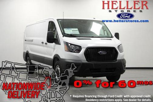 Oxford White 2025 Ford Transit-250 Cargo Van