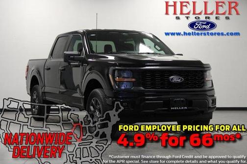 Agate Black Metallic 2026 Ford F-150 STX
