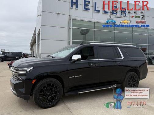 Black 2023 Chevrolet Suburban Premier
